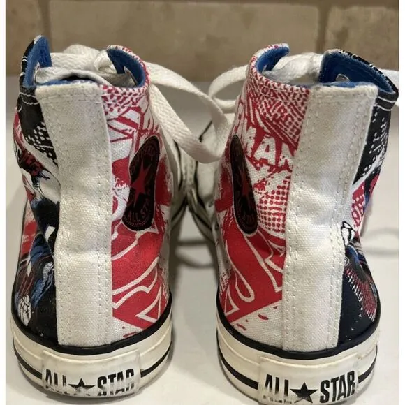 Converse Chuck Taylor DC Comics Superman High Top Canvas Sneakers Unisex M 4 W 6