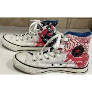 Converse Chuck Taylor DC Comics Superman High Top Canvas Sneakers Unisex M 4 W 6