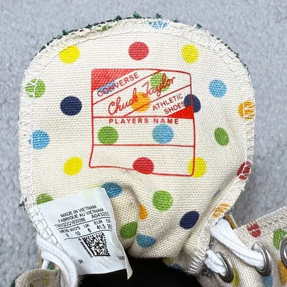 Converse Chuck Taylor Golf Wang Tyler The Creator Mens 8 High Sneakers Green