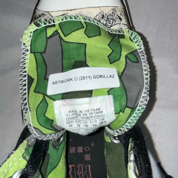 Converse Chuck Taylor Gorillaz All Star Shoes (2011)