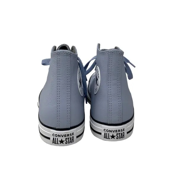 Converse Chuck Taylor High Leather Heirloom Silver Women's Casual Shoes A05594C