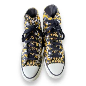 Converse Chuck Taylor high top cheetah Sneaker Wm Size 6