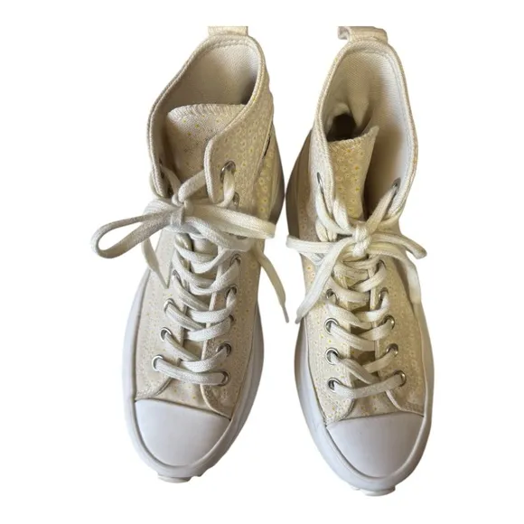 CONVERSE Chuck Taylor Run Star Hike All Star High Platform Daisy Women’s 8.5
