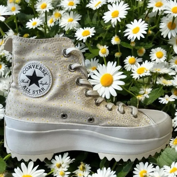 CONVERSE Chuck Taylor Run Star Hike All Star High Platform Daisy Women’s 8.5