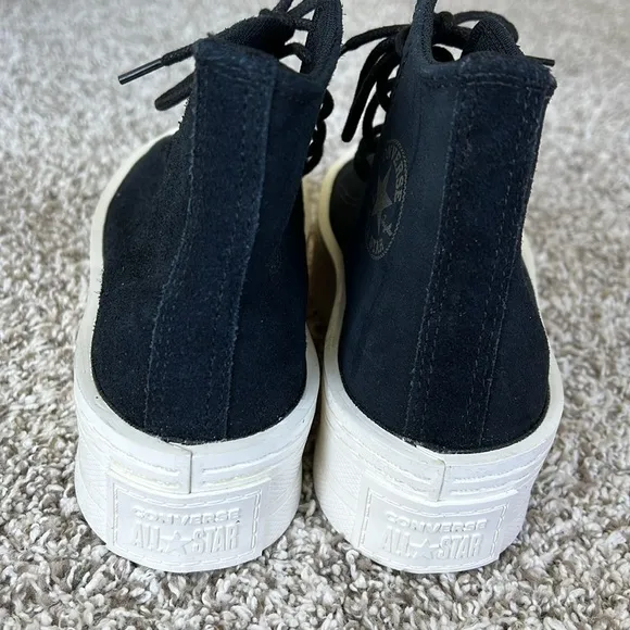Converse Chuck Taylor Women's All Star Modern Lift Mono Platform Suede Shoes