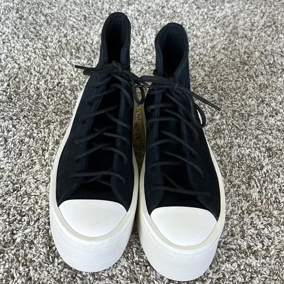 Converse Chuck Taylor Women's All Star Modern Lift Mono Platform Suede Shoes