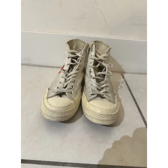 Converse Comme des Garçons Play x Chuck 70 2015 High Milk All Star Sz M 8 / W 10