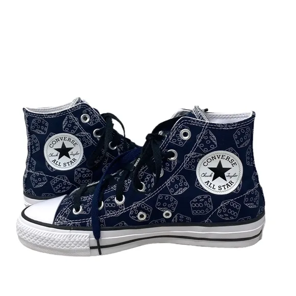 Converse CONS Chuck Taylor Pro Casual Men's Sneakers High Top Shoes Navy A03222C