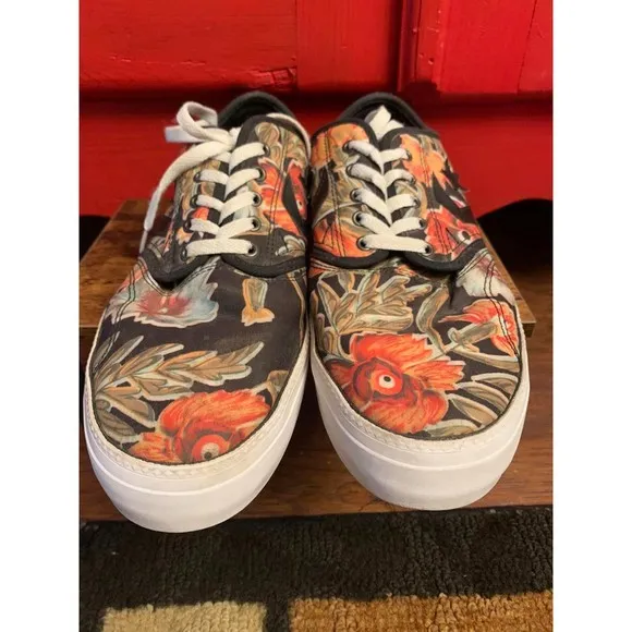 Converse Cons Zakim OX Hawaiian Floral SK8TR Court Tennis Shoes Walking Men 11.5
