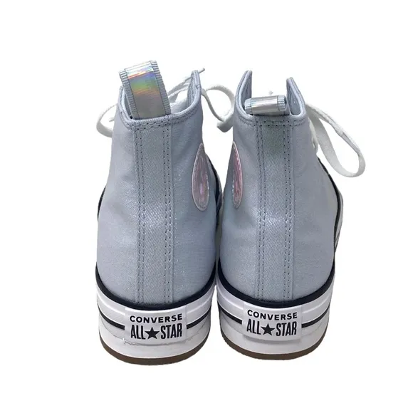 Converse Ctas Eva Lift Platform Women Kids Canvas Gray High Shoes Skate A03617C