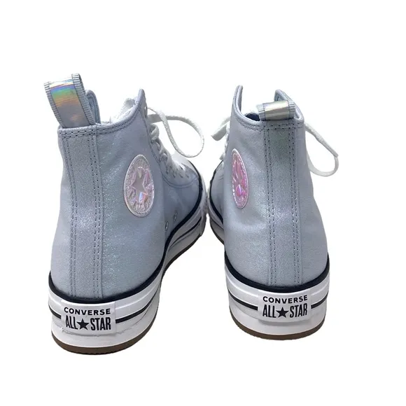 Converse Ctas Eva Lift Platform Women Kids Canvas Gray High Shoes Skate A03617C