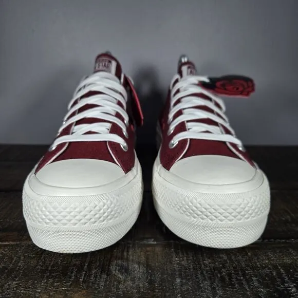 Converse CTAS Lift Heart Valentine's Day Womens 8 Shoes Park Red A13653C