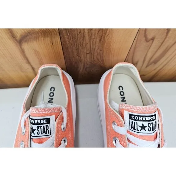 Converse CTAS Move OX Bright Madder Women's Low Platform Shoes Size 6