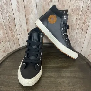 Converse CTAS PC Boot Hi Black/Burnt Caramel” Shoe Size 8 Women