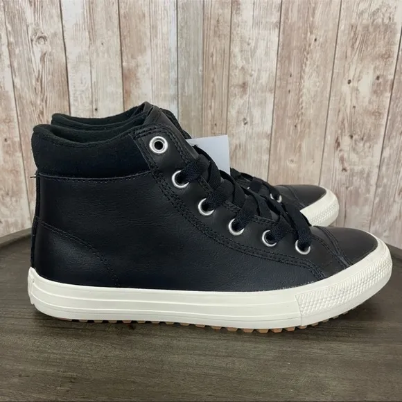 Converse CTAS PC Boot Hi Black/Burnt Caramel” Shoe Size 8 Women