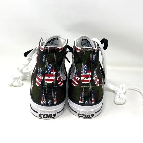 Converse Ctas Pro All Star High Top Green Men’s Canvas Sneakers Size A02413C