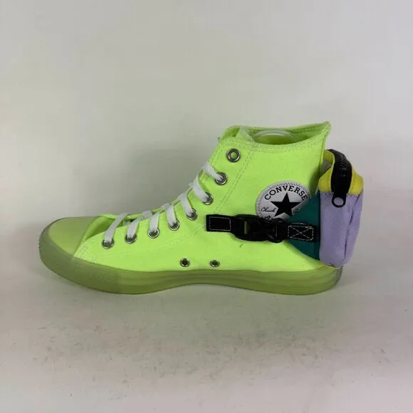 Converse CTAS Sneaker Men's 9.5 Green Lace Up High Top Athletic Shoes 169030C
