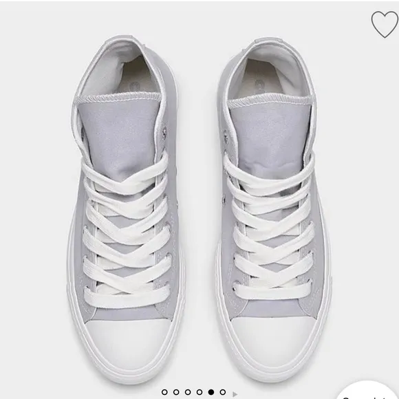 Converse Lift Platform shoes women’s 8.5 ghost town