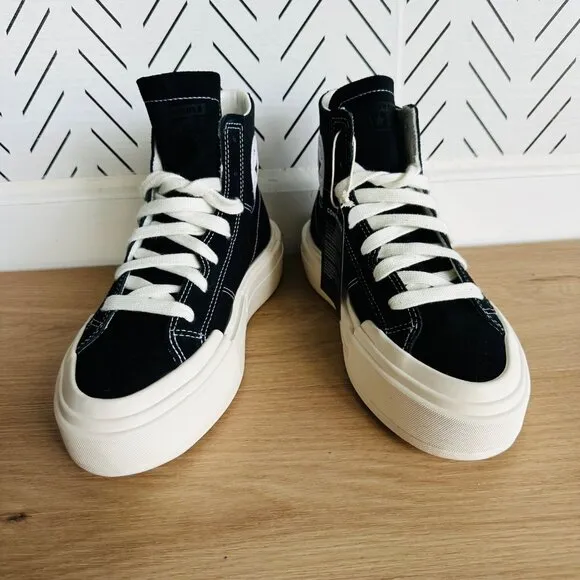 🤩Converse Men Shoes Chuck Taylor All Star Hi Sz 6.5 Sneakers Black A04689C New