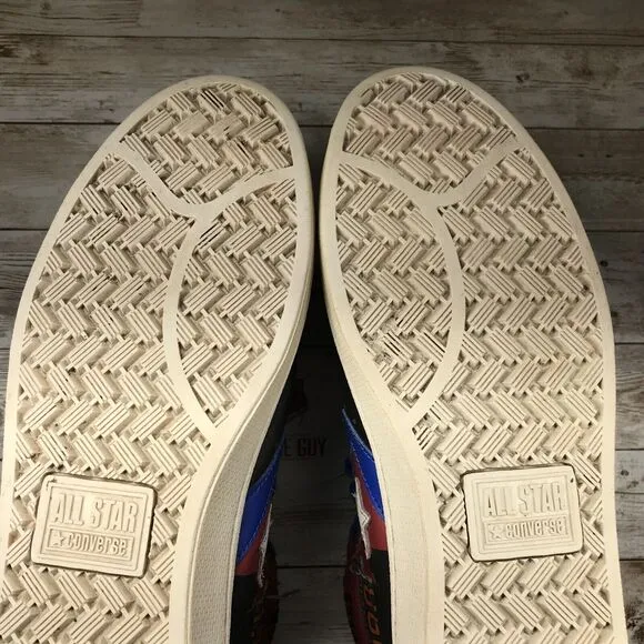 Converse Men's Size 10.5 Chinatown Market x Pro Leather High Bulls Shoes