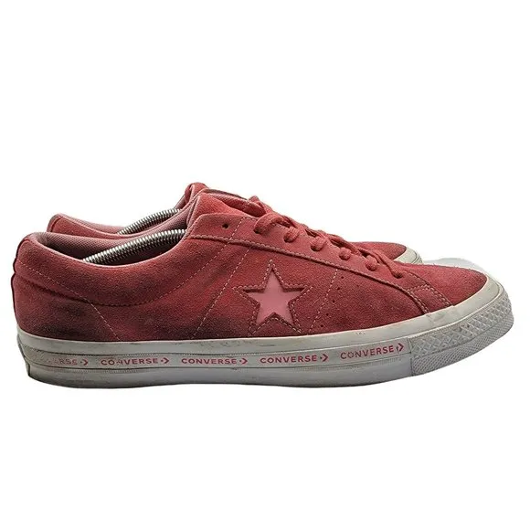 Converse One Star Ox Low Top Mens 13 Paradise Pink Geranium Pink Size 13 159815C