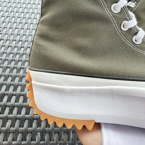 Converse Run Star Hike High Cargo Khaki Men's Shoes 171667C Size 11.5