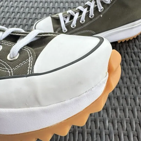 Converse Run Star Hike High Cargo Khaki Men's Shoes 171667C Size 11.5