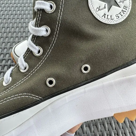 Converse Run Star Hike High Cargo Khaki Men's Shoes 171667C Size 11.5