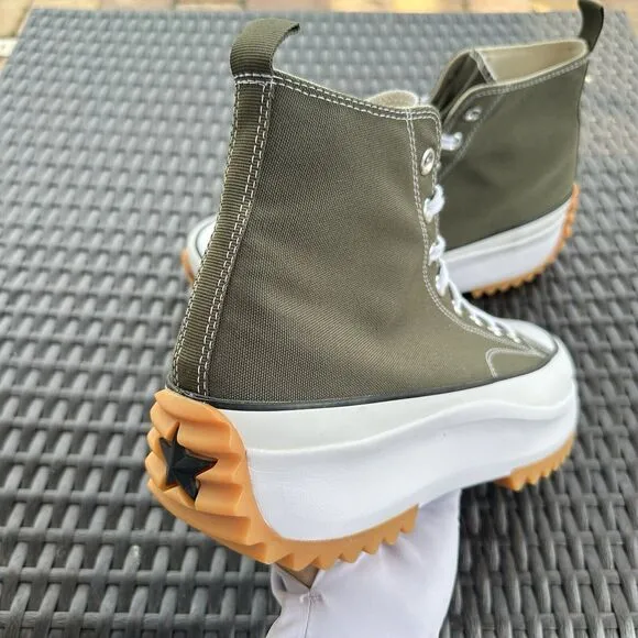 Converse Run Star Hike High Cargo Khaki Men's Shoes 171667C Size 11.5