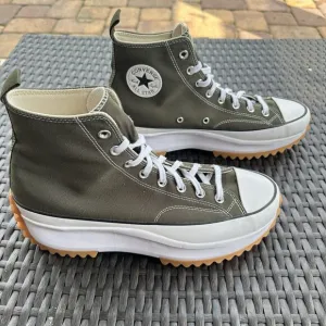 Converse Run Star Hike High Cargo Khaki Men's Shoes 171667C Size 11.5