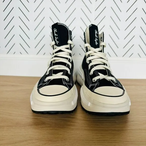 ⭐Converse Run Star Legacy CX Hi Sz 7.5 Women's Shoes Sneakers Black A00869C New