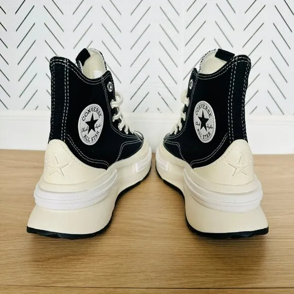⭐Converse Run Star Legacy CX Hi Sz 7.5 Women's Shoes Sneakers Black A00869C New