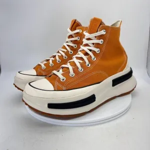 Converse Run Star Legacy CX Hi Top Men Size 10.5 Monarch Black Egret Gold Shoes