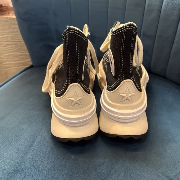 Converse Run Star Legacy CX High Black White Canvas Sneakers Shoes