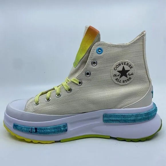 Converse Run Star Legacy CX High Mi Gente Mens Size 10.5 Beige White Shoes