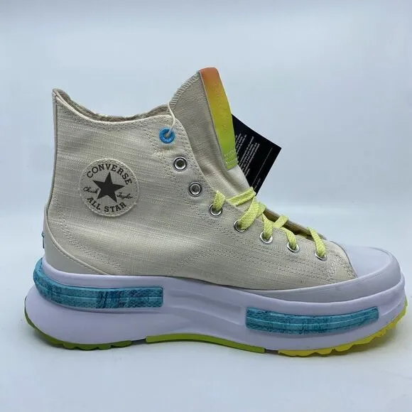 Converse Run Star Legacy CX High Mi Gente Mens Size 10.5 Beige White Shoes