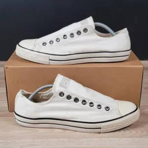 Converse Vintage Slip x John Varvatos Shoes Size 10.5 Mens Off White 114283