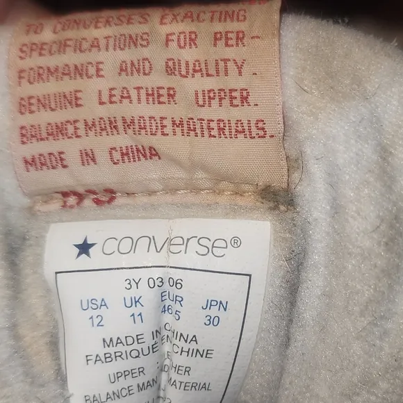 Converse Weapon High Mens  Shoes White Blue Red USA Olympic Vintage Sneakers 12