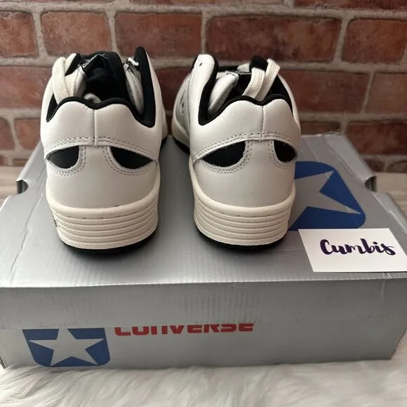 CONVERSE WEAPON OX VINTAGE WHITE/Black Men's Size 10 Women's 11.5 Shoes A07239C