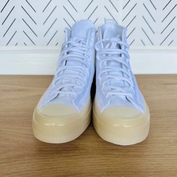Converse Women Shoes Chuck Taylor All Star CX EXP2 Hi Sz 8.5 White Green A10261C
