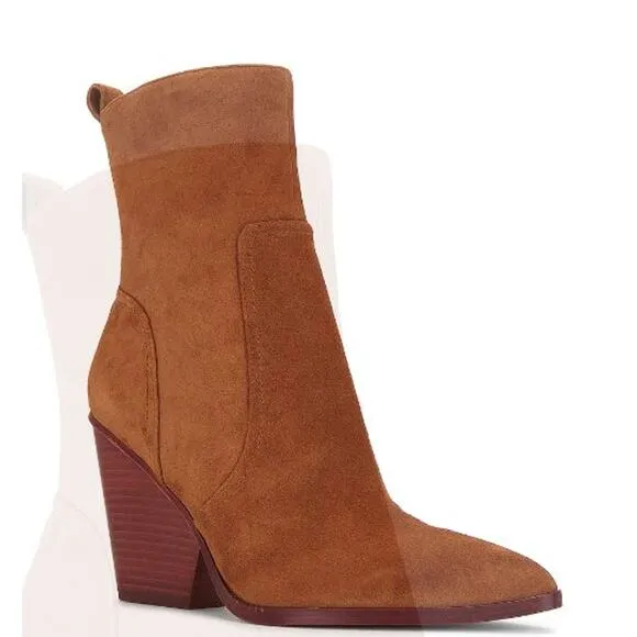 COPY - Veronica Beard Women's Logan Suede Booties Boots Hazelwood NIB 498 9.5