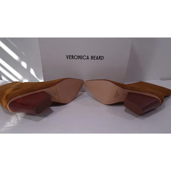 COPY - Veronica Beard Women's Logan Suede Booties Boots Hazelwood NIB 498 9.5