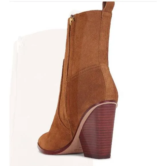 COPY - Veronica Beard Women's Logan Suede Booties Boots Hazelwood NIB 498 9.5