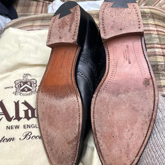 Crockett &amp; Jones handcrafted by Barney’s NY 9 1/2D beautiful shoes