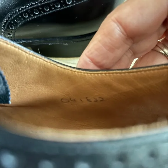Crockett &amp; Jones handcrafted by Barney’s NY 9 1/2D beautiful shoes