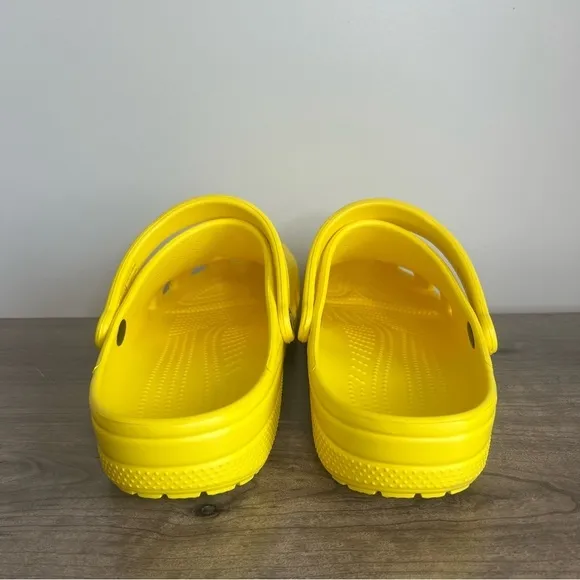 Crocs Classic Lemon Yellow Men's Clog Size 11 #B1863