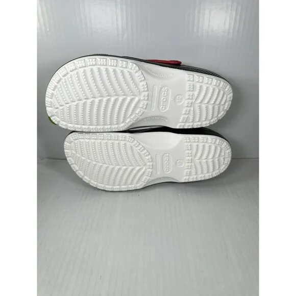 Crocs NBA Miami Heat Classic Clogs Mens Size 12 208861-001 Basketball NEW
