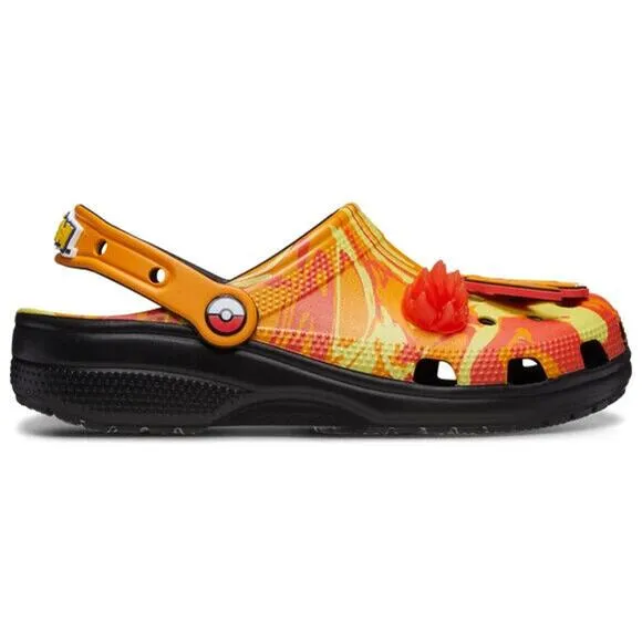 Crocs x Pokemon Classic Clog Charizard Mens Size 13 Shoes Brand New In Hand