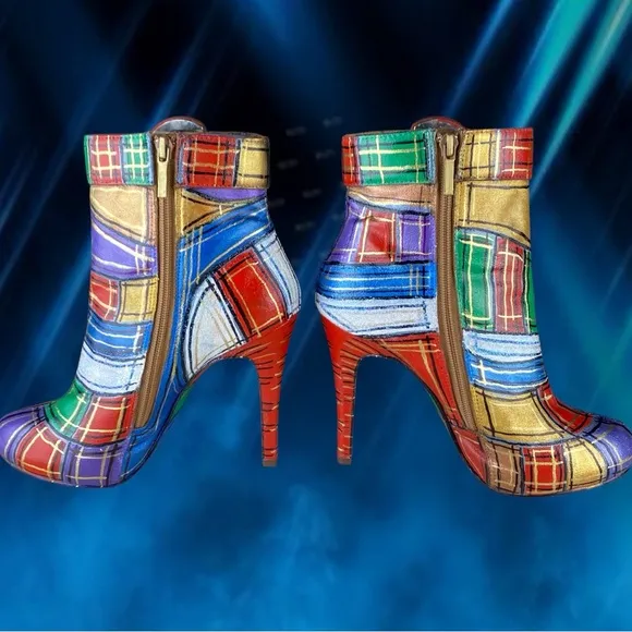 Custom Designed Womens Ankle Boots Size 7.5