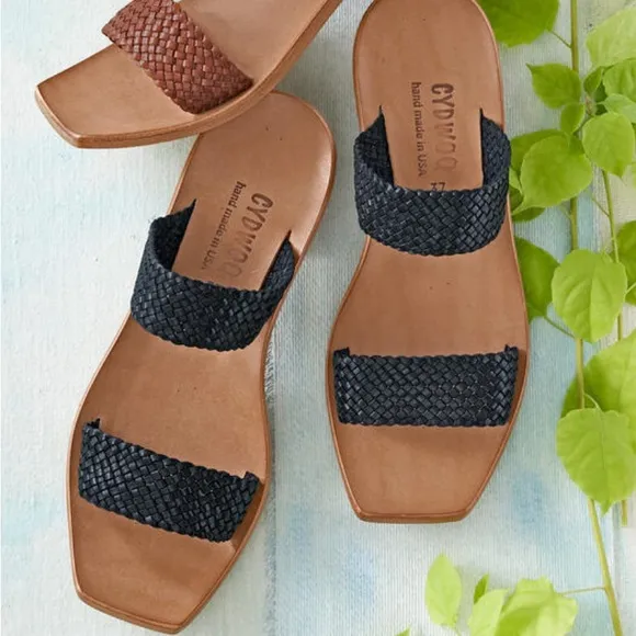 CYDWOQ Olive Grove Sandals. New with tags from Sundance.